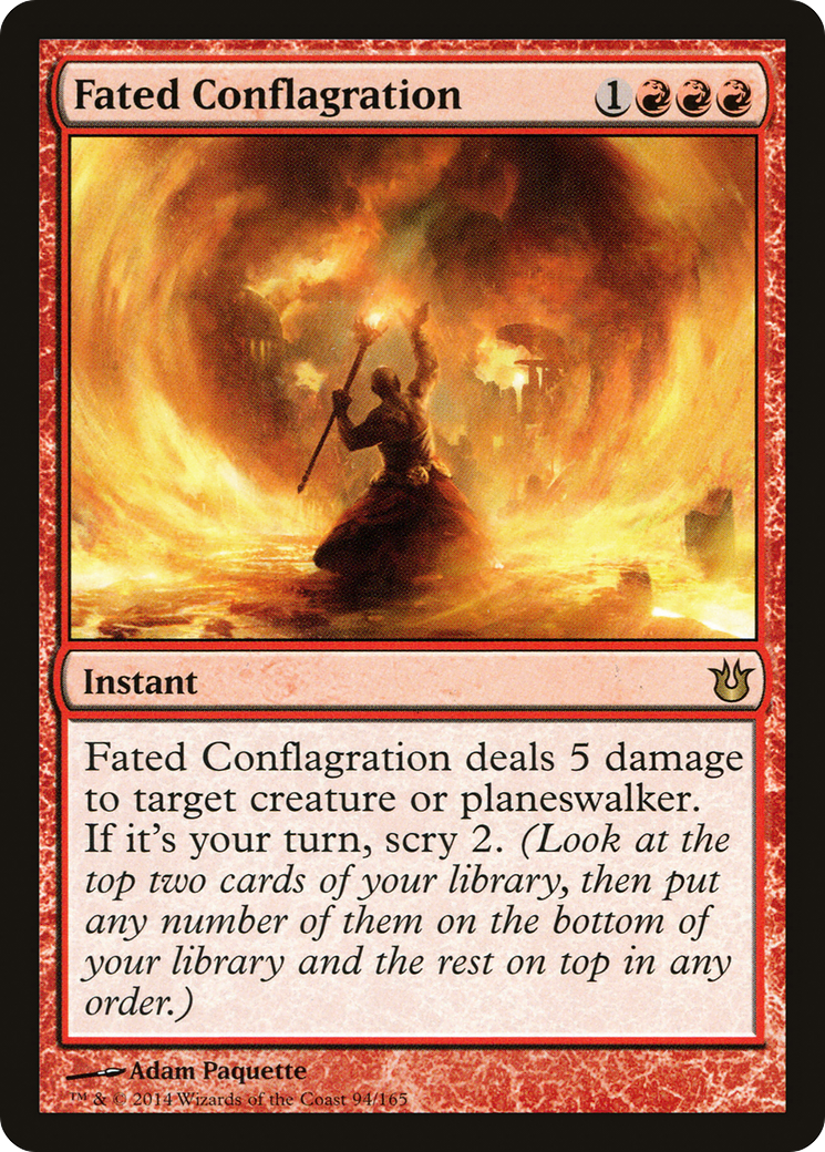 {R} Fated Conflagration [Born of the Gods][BNG 094]