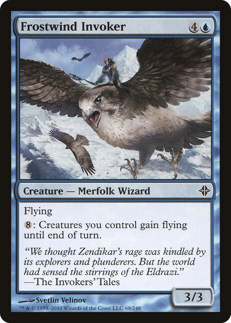 {C} Frostwind Invoker [Rise of the Eldrazi][ROE 068]