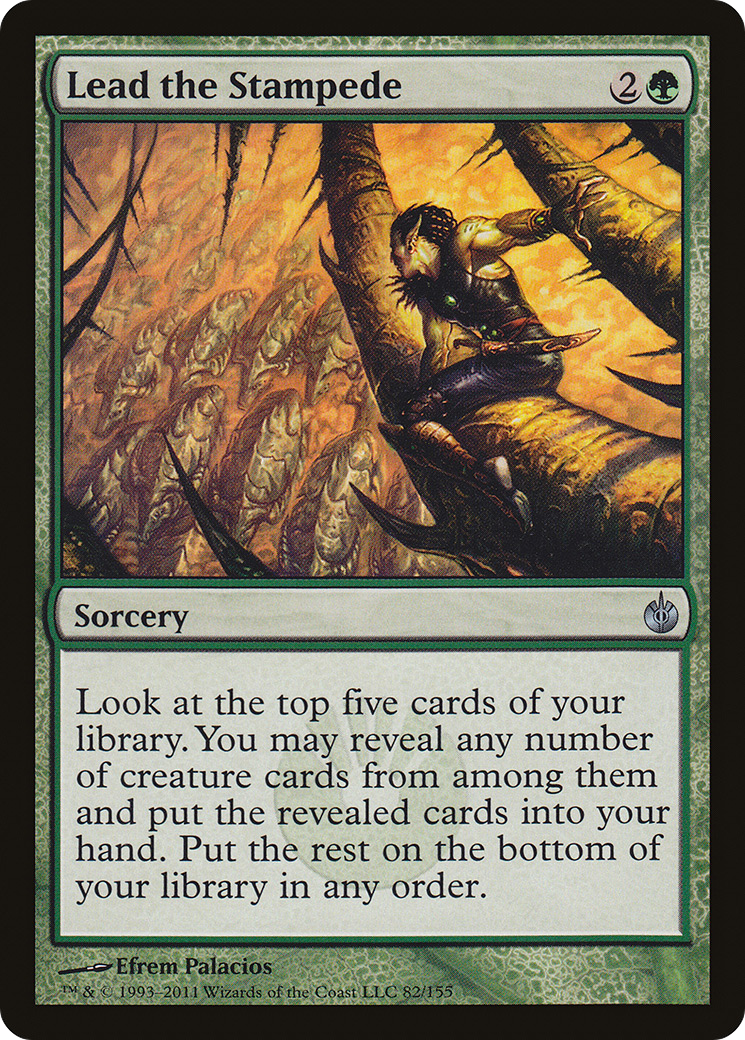 {C} Lead the Stampede [Mirrodin Besieged][MBS 082]