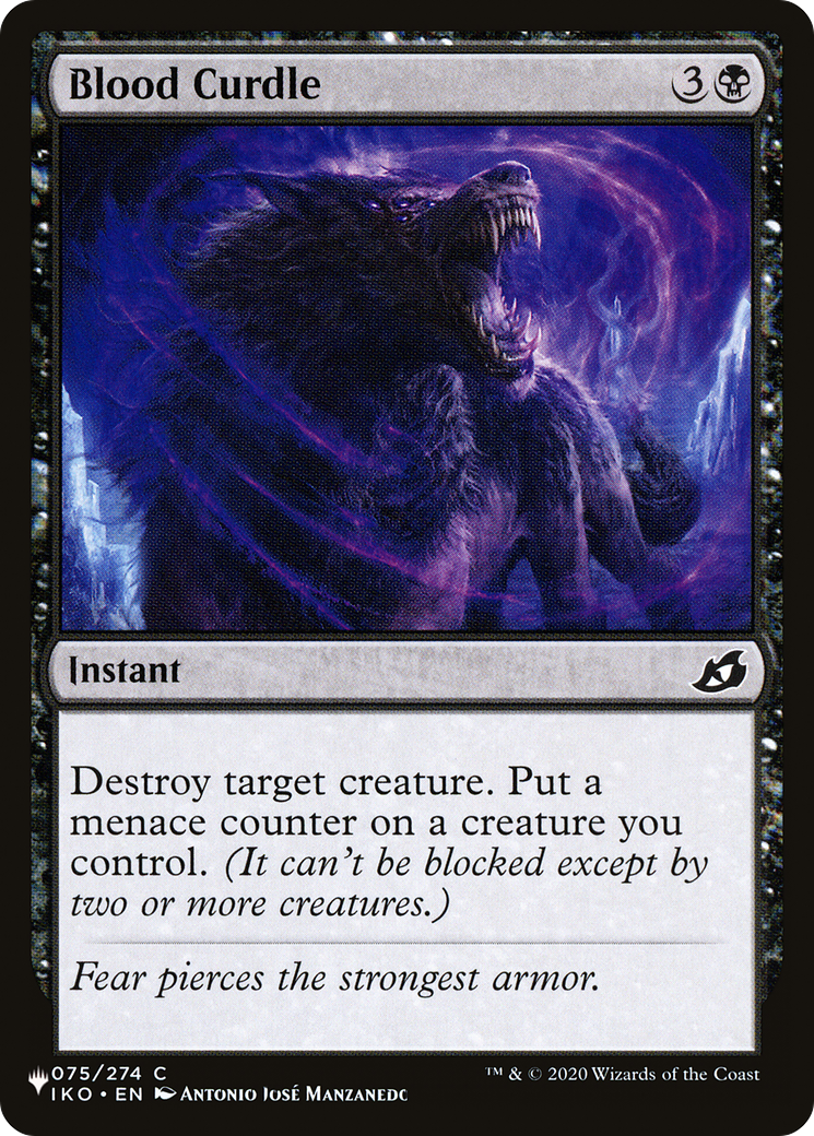 Blood Curdle [LIST 075/274]