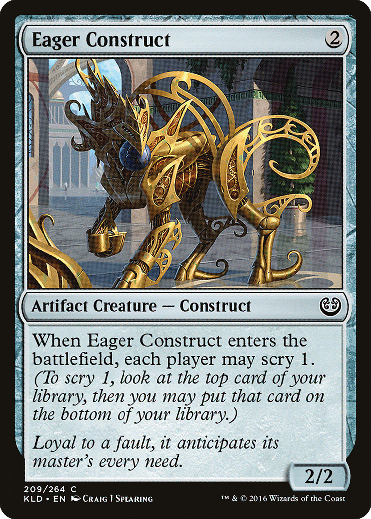 {C} Eager Construct [Kaladesh][KLD 209]