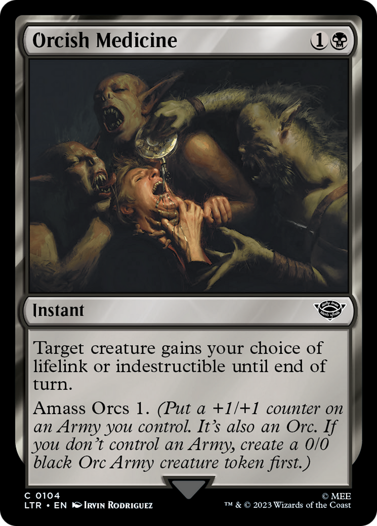 {C} Orcish Medicine [The Lord of the Rings: Tales of Middle-Earth][LTR 104]