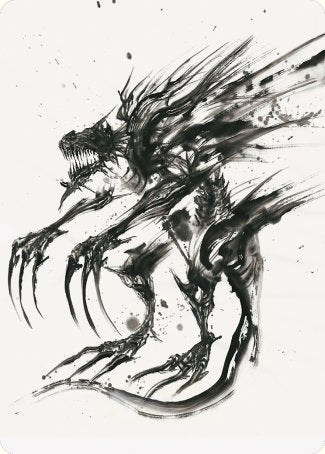 {A} Phyrexian Obliterator Art Card [Phyrexia: All Will Be One Art Series][AONE 071]