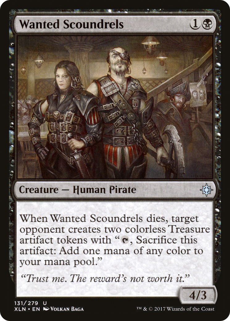 {C} Wanted Scoundrels [Ixalan][XLN 131]
