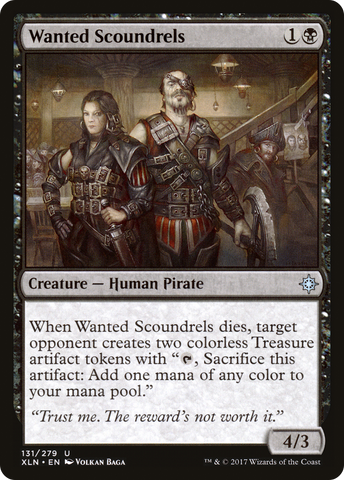 {C} Wanted Scoundrels [Ixalan][XLN 131]