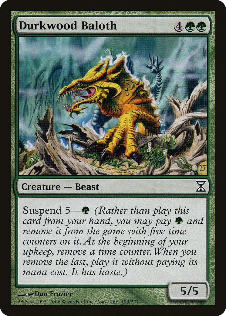 {C} Durkwood Baloth [Time Spiral][TSP 193]