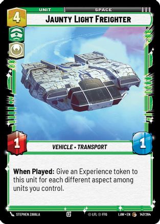 Jaunty Light Frieghter (147/264) - A Lawless Time