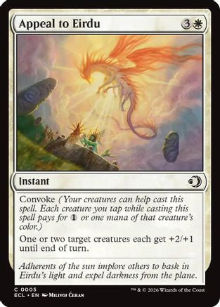 Appeal to Eirdu [ECL-005]  Foil