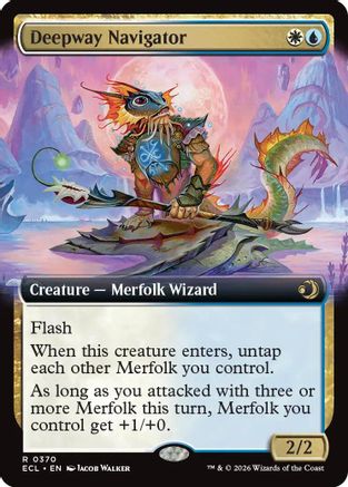 {@R} Deepway Navigator (Extended Art) [ECL 370]  Foil