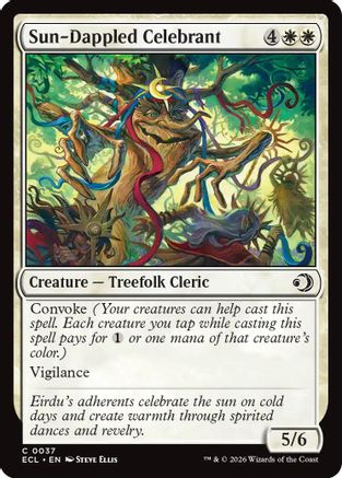 Sun-Dappled Celebrant [ECL-037]