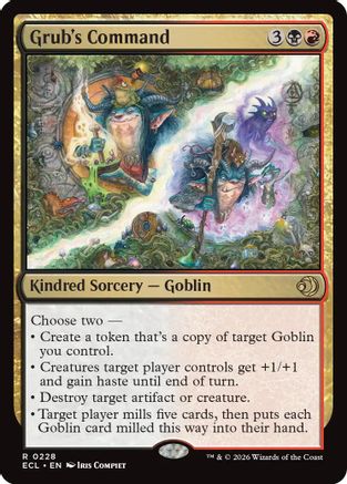 Grub's Command [ECL-228]  Foil