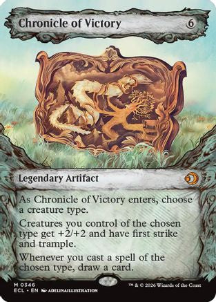 Chronicle of Victory (Showcase) [ECL-346]  Foil