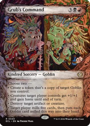 Grub's Command (Showcase) [ECL-340]  Foil