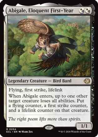 Abigale, Eloquent First-Year [ECL-204]
