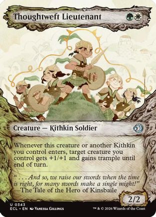 Thoughtweft Lieutenant (Showcase) [ECL-343]  Foil