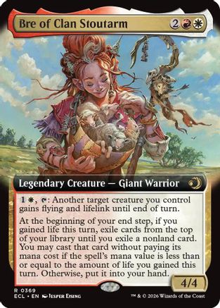Bre of Clan Stoutarm (Extended Art) [ECL-369]  Foil