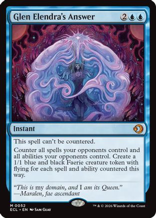 Glen Elendra's Answer [ECL-052]