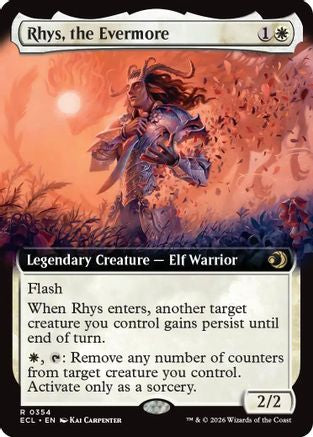 Rhys, the Evermore (Extended Art) [ECL-354]  Foil