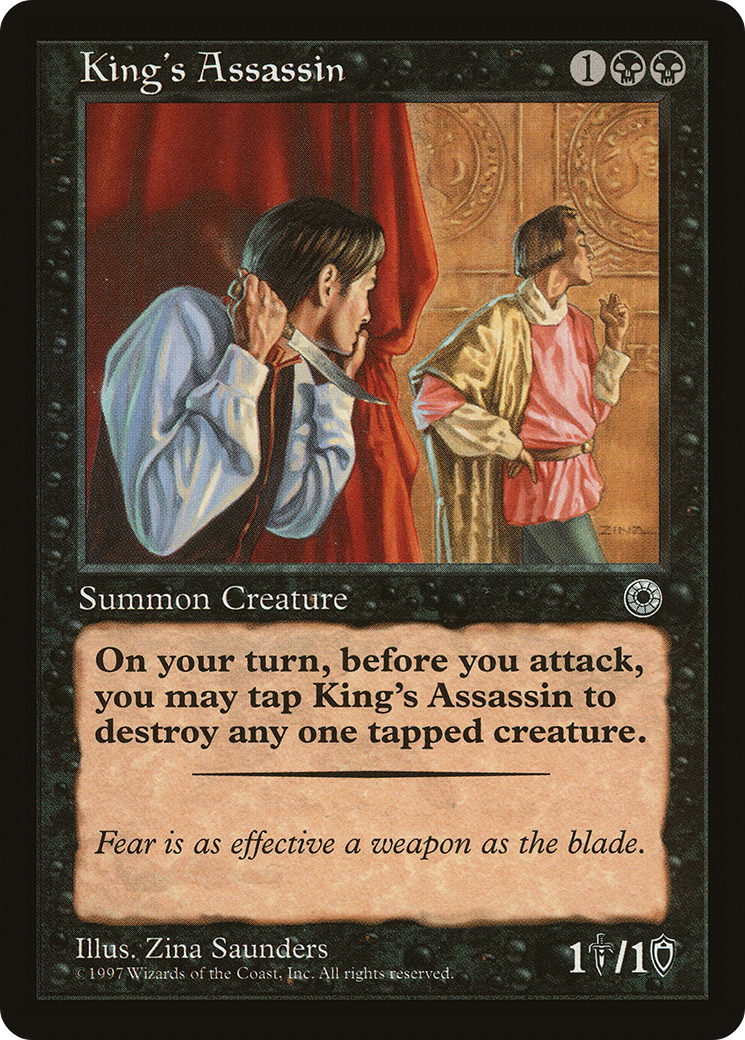 {R} King's Assassin [Portal][POR 098] - Misty Mountain Games