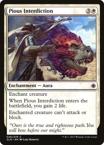 {C} Pious Interdiction [Ixalan][XLN 026]