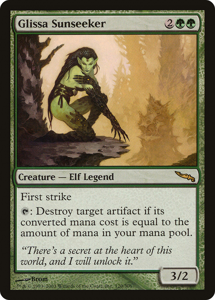 {R} Glissa Sunseeker [Mirrodin][MRD 120]