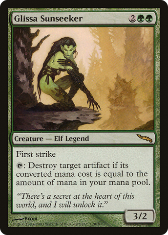 {R} Glissa Sunseeker [Mirrodin][MRD 120]