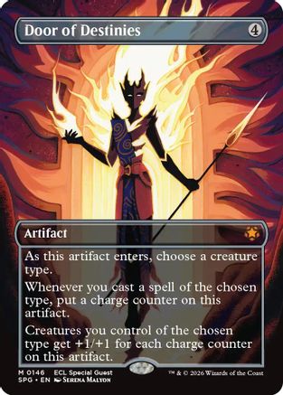 Door of Destinies (Borderless) [SPG-146]  Foil