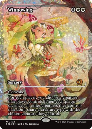 Winnowing (Showcase) (Fracture Foil) [ECL-392]  Foil