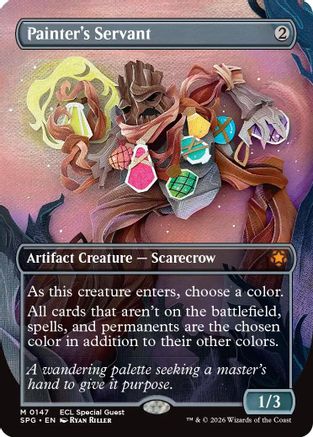 Painter's Servant (Borderless) [SPG-147]  Foil