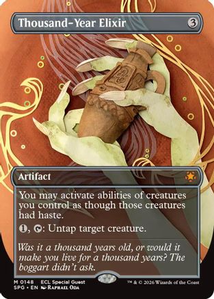 Thousand-Year Elixer (Borderless) [SPG-148]  Foil