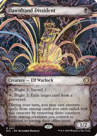 Dawnhand Dissident (Showcase) [ECL-311]  Foil