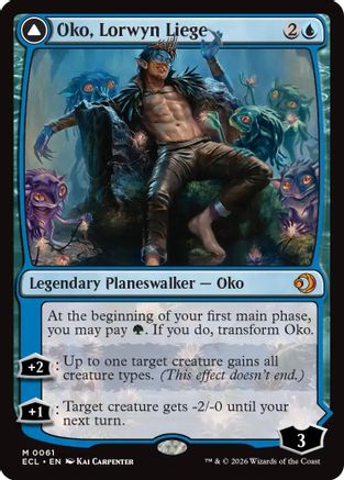Oko, Lorwyn Liege [ECL-061]  Foil