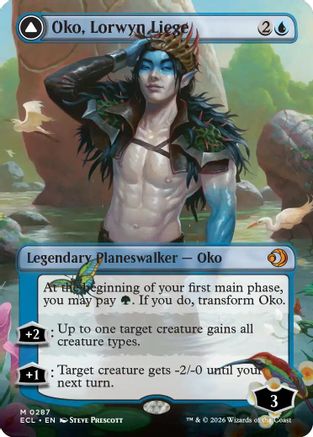 Oko, Lorwyn Liege (Borderless) [ECL-287]