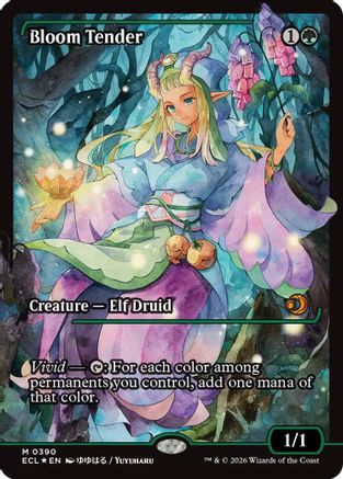 Bloom Tender (0390) (Showcase) [ECL-390]  Foil