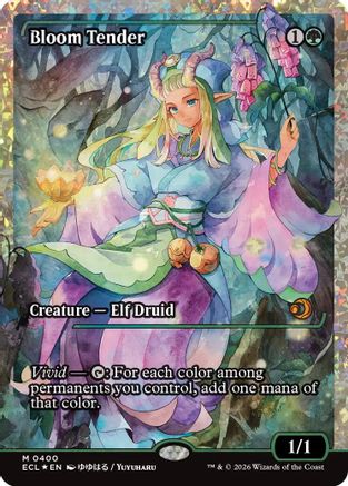 Bloom Tender (0400) (Showcase) (Fracture Foil) [ECL-400]  Foil