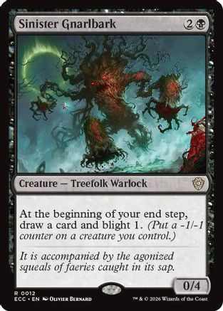 {R} Sinister Gnarlbark [ECC 012]