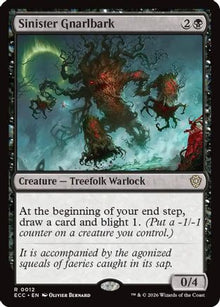 {R} Sinister Gnarlbark [ECC 012]