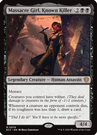 Massacre Girl, Known Killer [ECC-079]