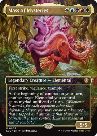 Mass of Mysteries (Borderless) [ECC-003]  Foil