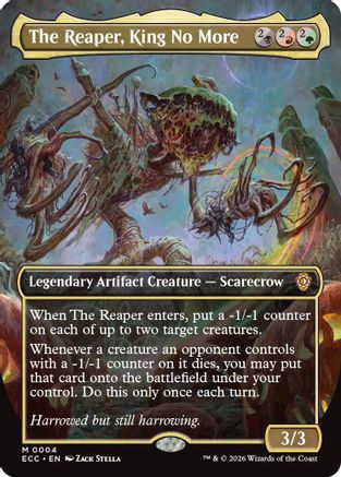 {R} The Reaper, King No More (Borderless) (Foil) [ECC 004]
