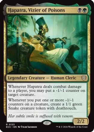 Hapatra, Vizier of Poisons [ECC-123]