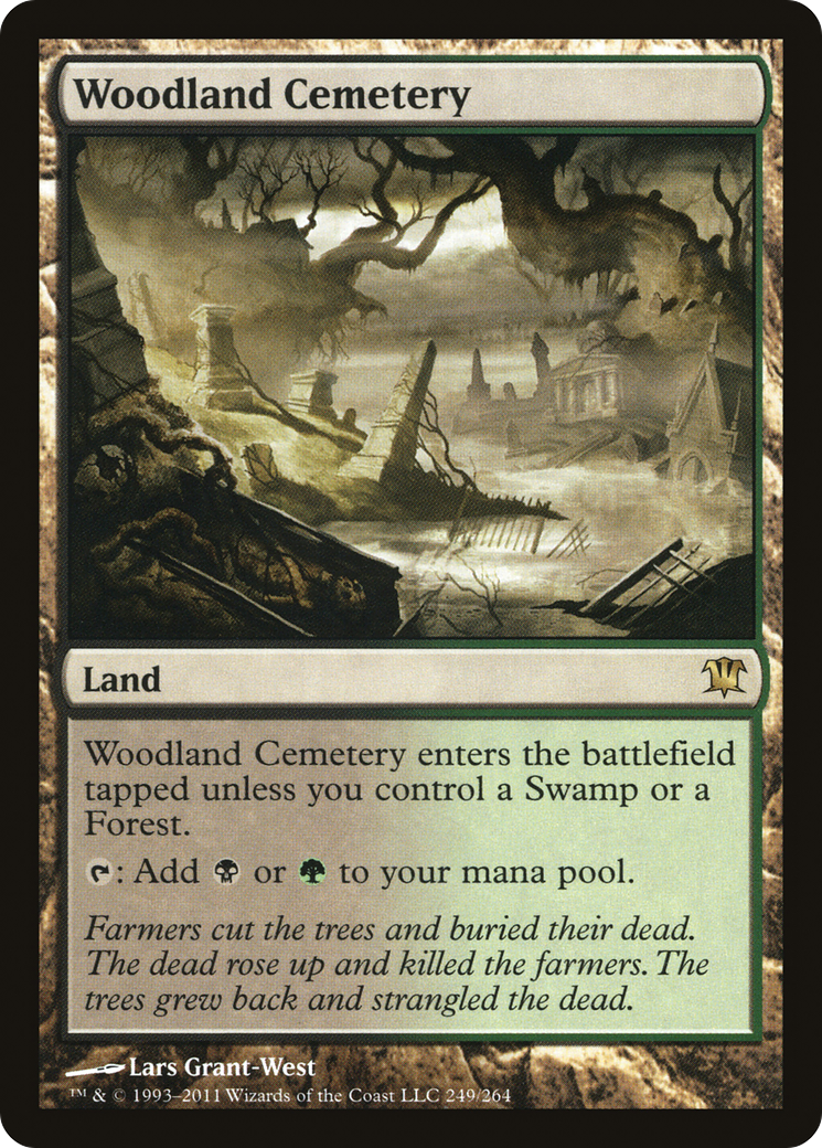 {R} Woodland Cemetery [Innistrad][ISD 249] - Misty Mountain Games