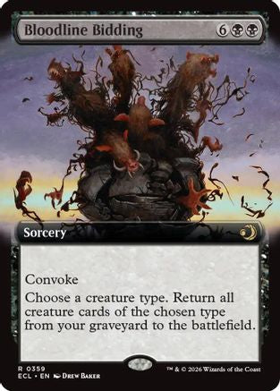 Bloodline Bidding (Extended Art) [ECL-359]