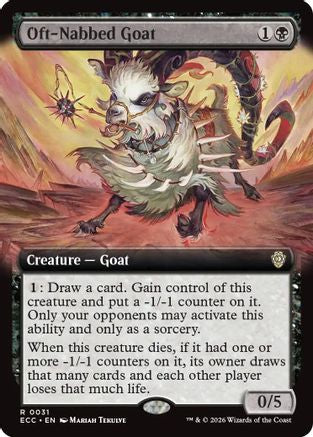 Oft-Nabbed Goat (Extended Art) [ECC-031]