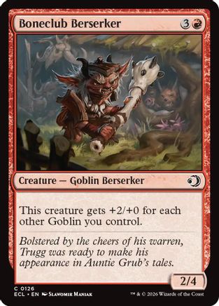 Boneclub Berserker [ECL-126]  Foil