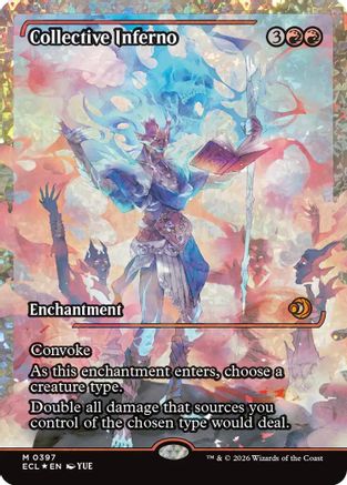 Collective Inferno (Showcase) (Fracture Foil) [ECL-397]  Foil