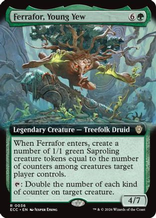 Ferrafor, Young Yew (Extended Art) [ECC-036]  Foil