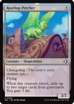 Rooftop Percher [ECL-002]  Foil