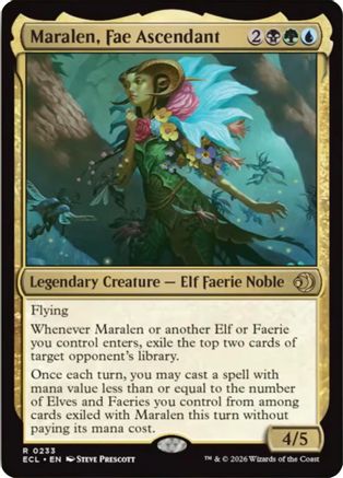 Maralen, Fae Ascendant [ECL-233]  Foil