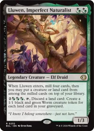 Lluwen, Imperfect Naturalist [ECL-232]  Foil